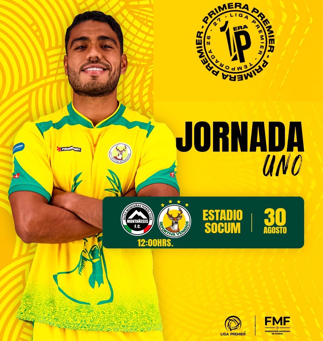 YA HAY FECHA DE INICIO CON DEPORTIVA VENADOS