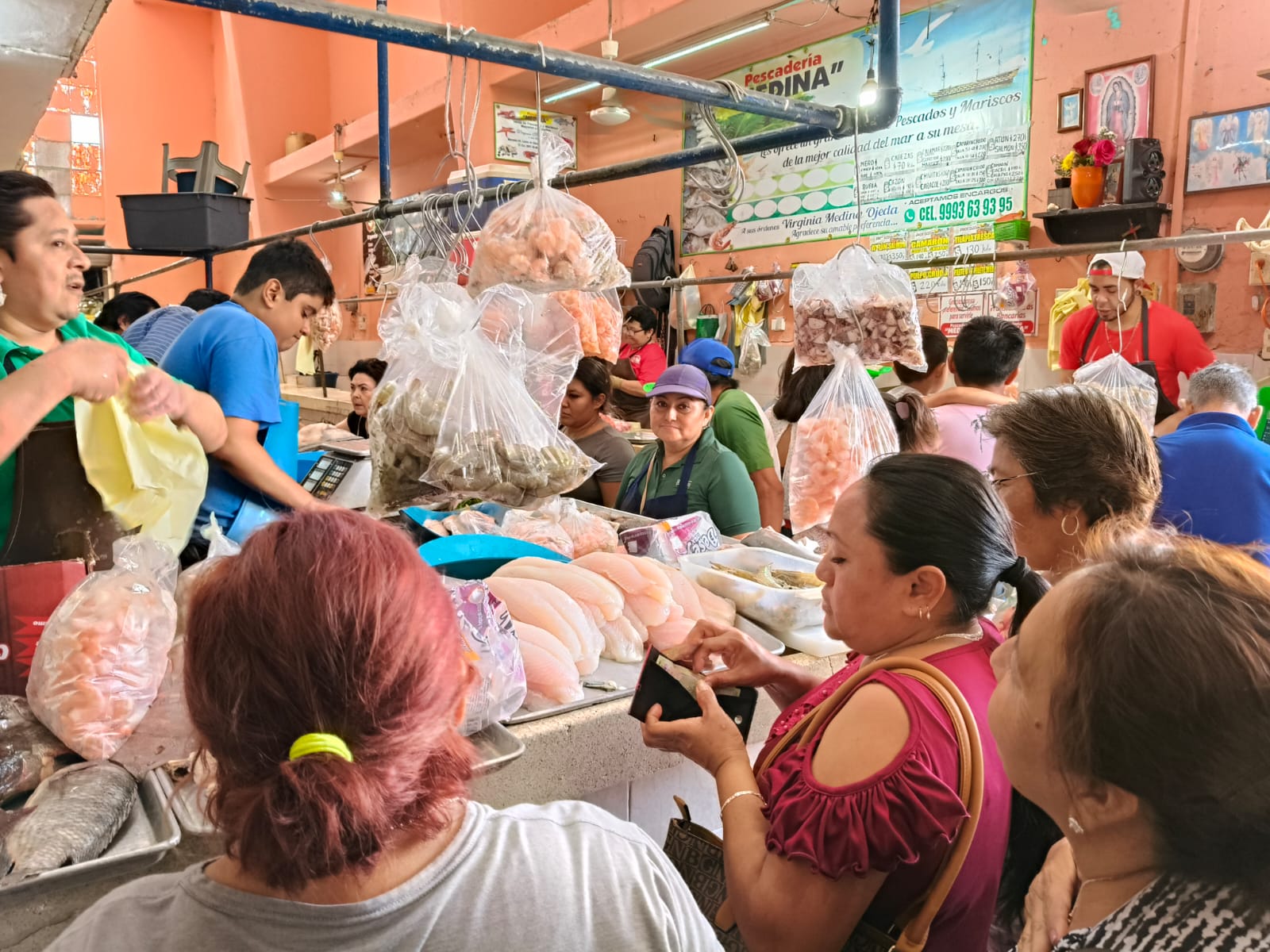 COMIENZA LA VENTA DE MARISCOS POR CUARESMA