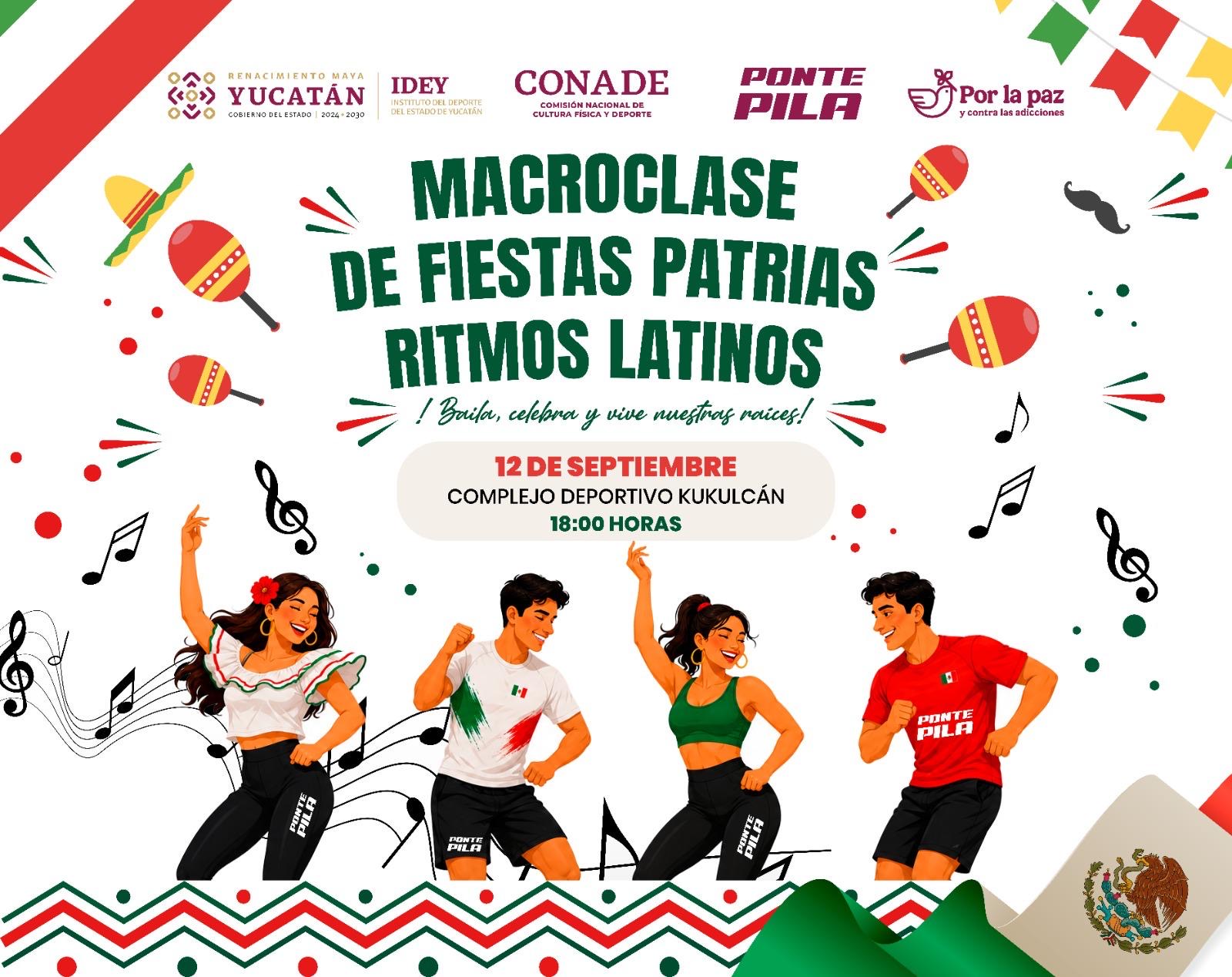 RITMOS LATINOS PATRIOS EN UNIDAD KUKULCÁN 