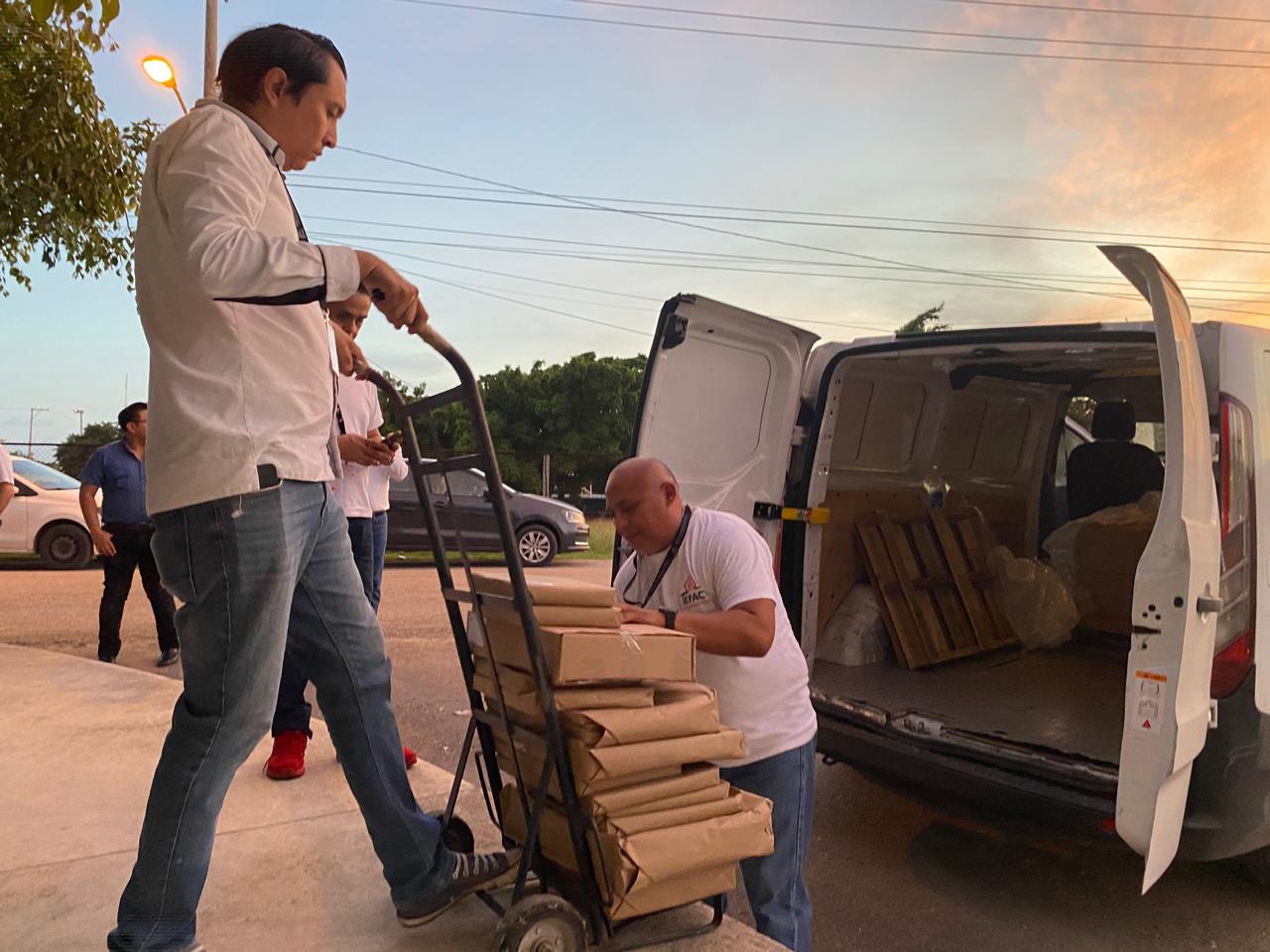RECIBE EL IEPAC PAQUETES ELECTORALES PARA PROCESO EXTRAORDINARIO