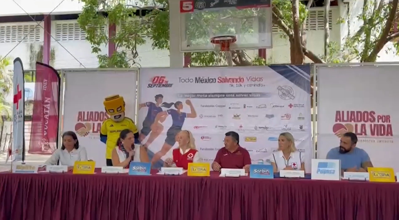 LA CRUZ ROJA MEXICA INVITA A PARTICIPAR EN LA CARRERA, TODO MÉXICO SALVANDO VIDAS