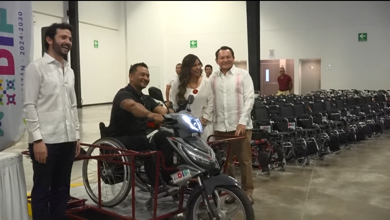 FORTALECEN LA INCLUSION Y MOVILIDAD DE PERSONAS CON DISCAPACIDAD EN YUCATÁN 