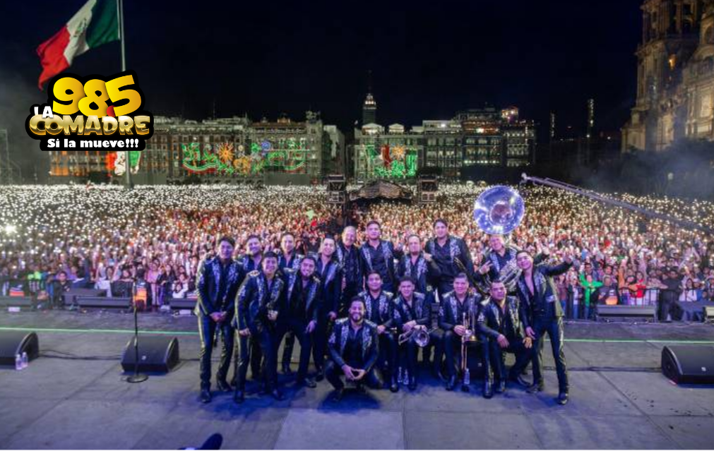 Viven el día del grito con La Arrolladora Banda El Limón