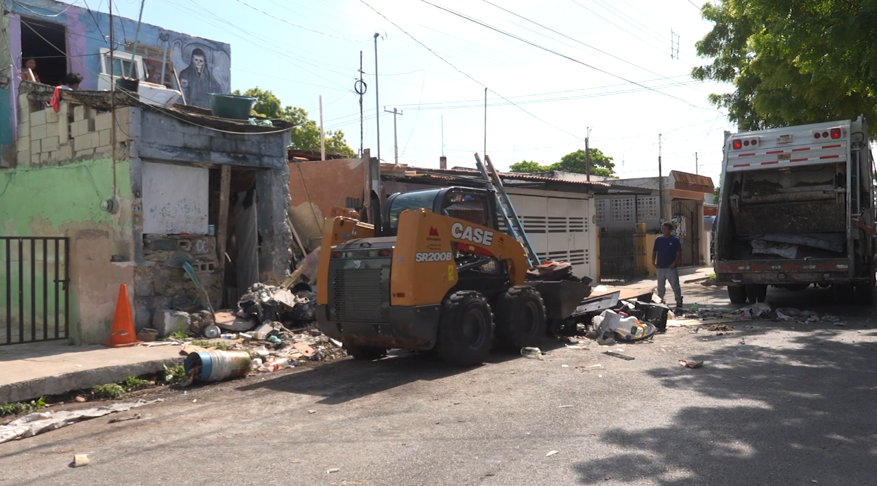 SUMAN MÁS DE 200 TONELADAS LOS RESIDUOS SÓLIDOS SACADOS DE LAS CASAS QUE ACUMULAN BASURA EN MÉRIDA 
