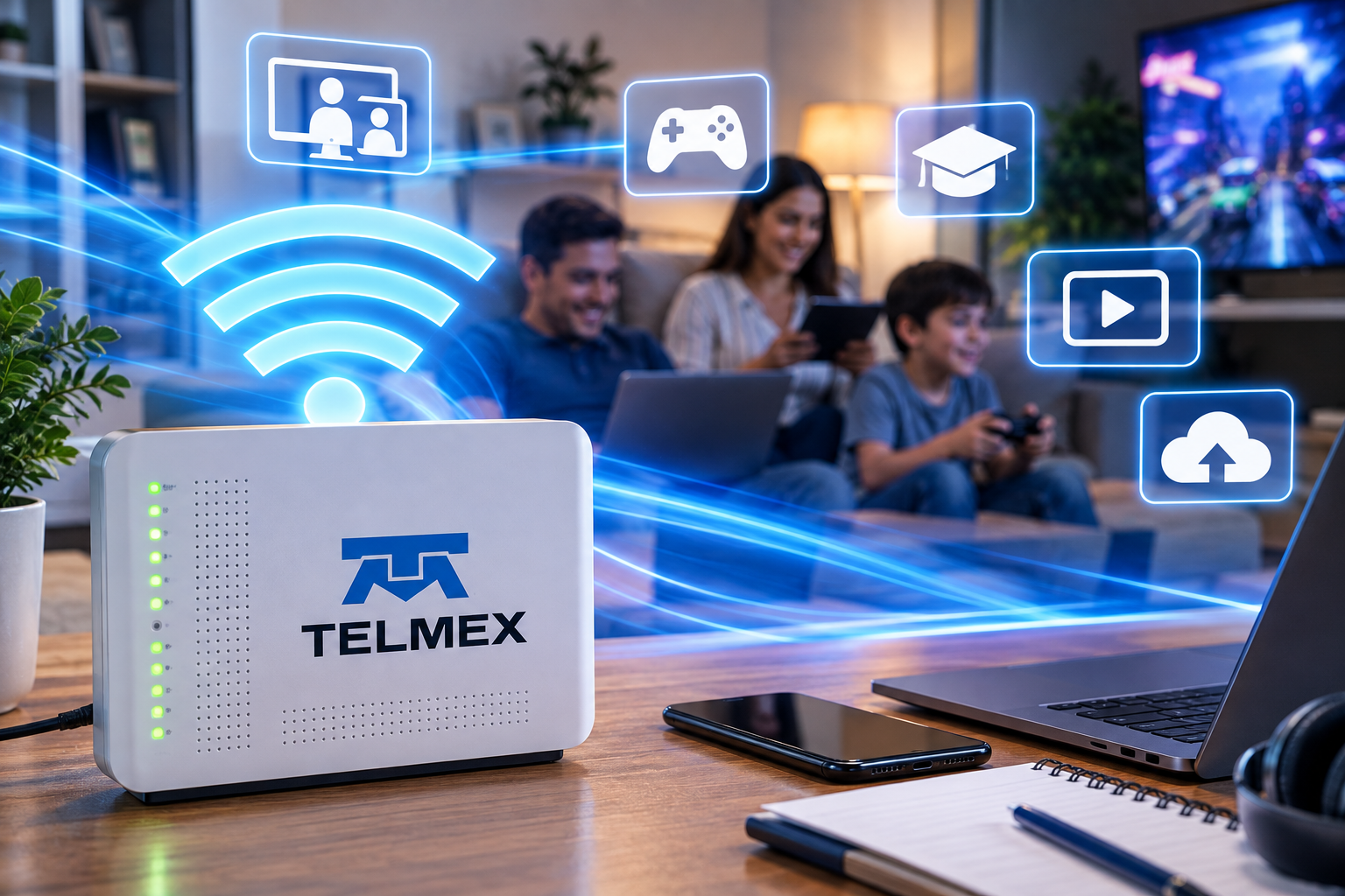 TELMEX AUMENTA VELOCIDAD DE INTERNET SIN SUBIR PRECIOS