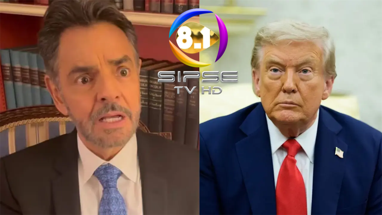Eugenio Derbéz se burla de Donald Trump en Halloween