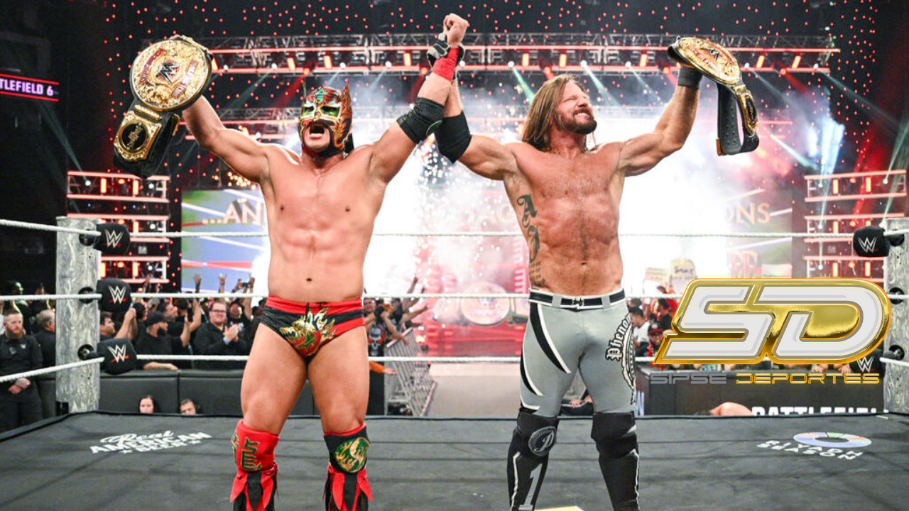 MEXICANO SE CORONA COMO CAMPEÓN EN WWE