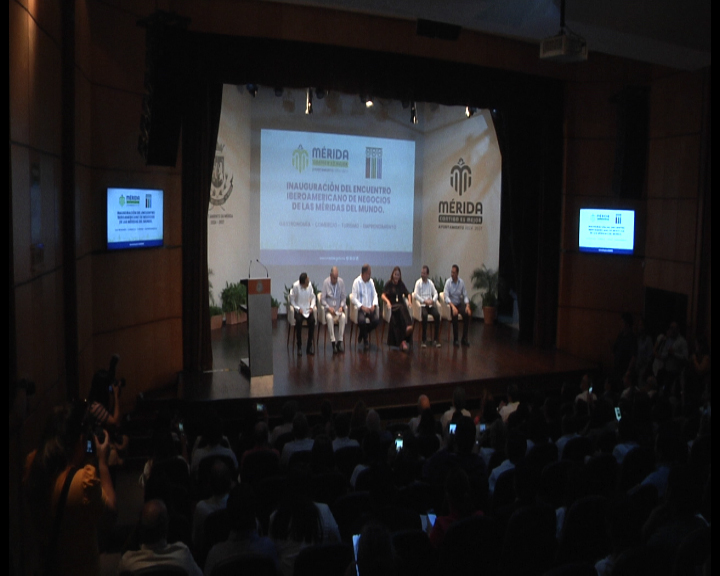 SE INAUGURA EN LA CIUDAD EL ENCUENTRO IBEROAMERICANO DE NEGOCIOS DE LAS MERIDAS DEL MUNDO