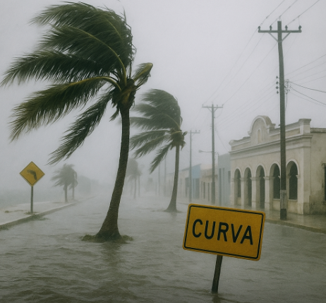 EL HURACAN ISIDORO CUMPLE 23 AÑOS DE TOCAR LA PENINSULA DE YUCATÁN