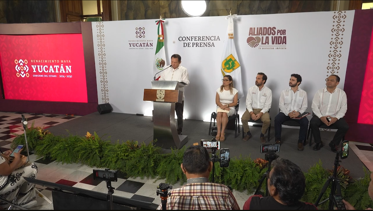 BUSCA CONSOLIDAR EL DESARROLLO DE LA COSTA Y CAPITAL YUCATECA