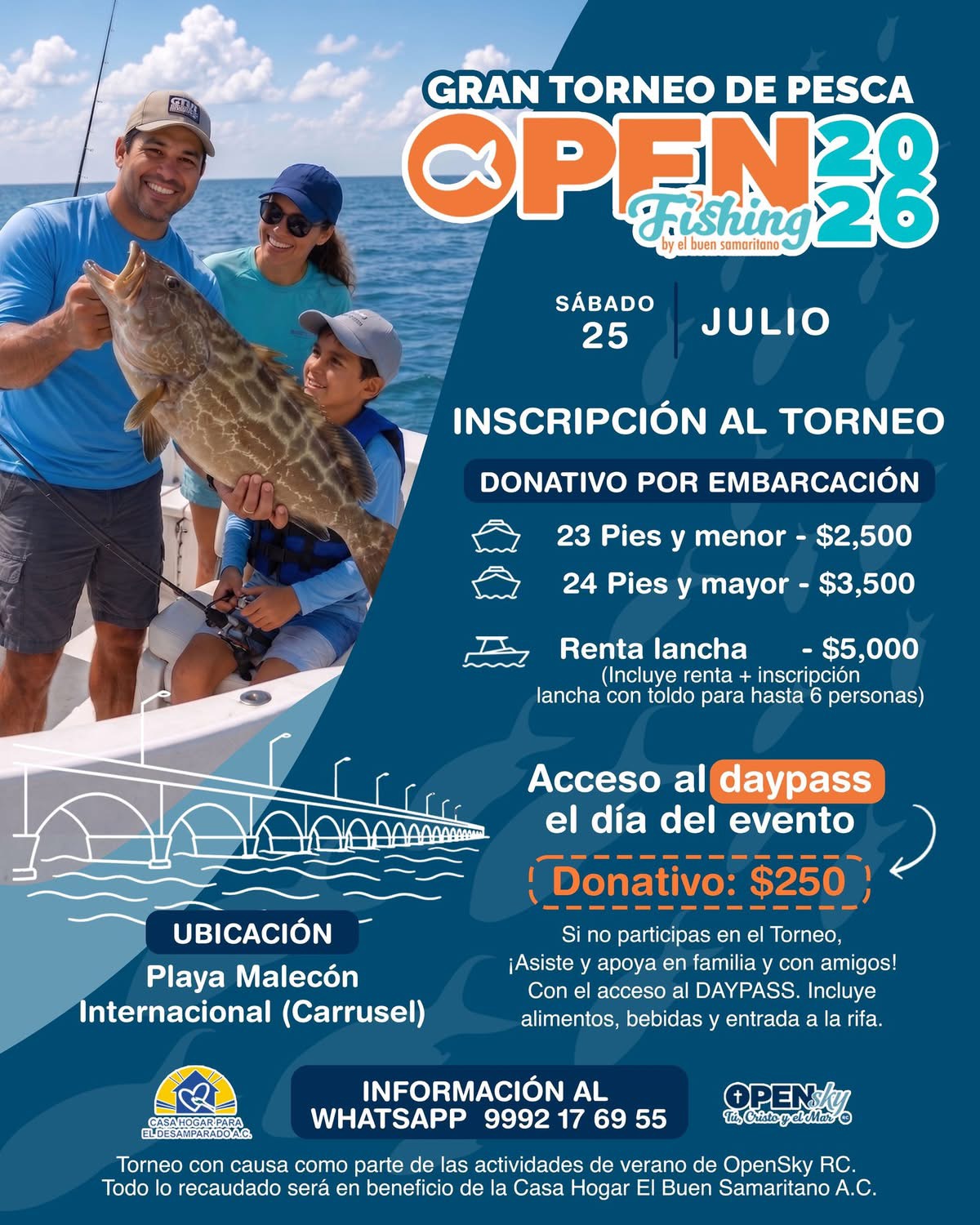 TORNEO DE PESCA “OPEN FISHING”