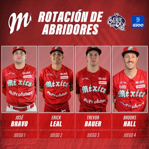 BAUER LANZARÁ EN MONTERREY EN EL TERCER JUEGO