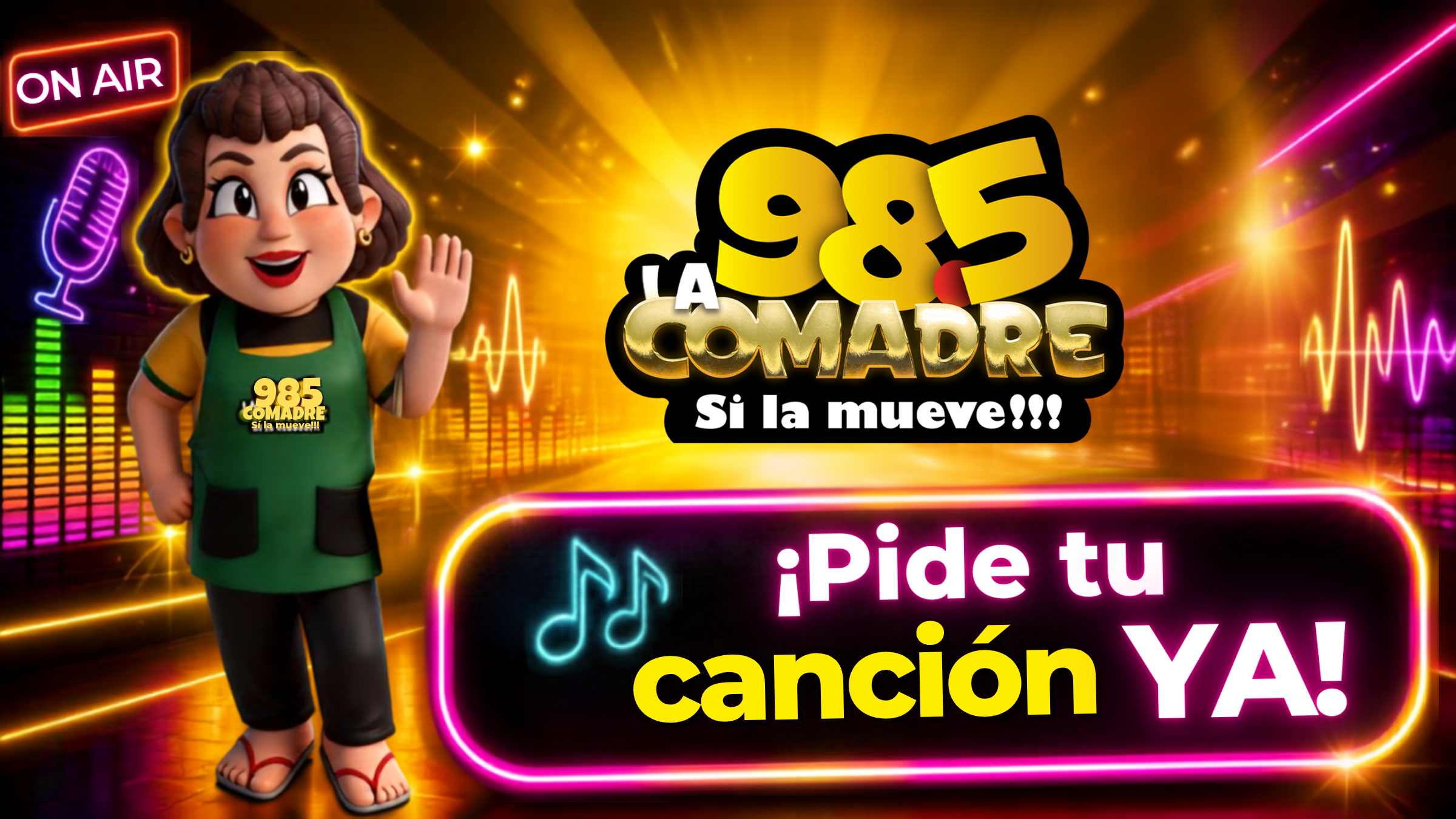Lo Más Escuchado en La Comadre 98.5: Las Canciones Favoritas que Suenan en la Radio Yucateca