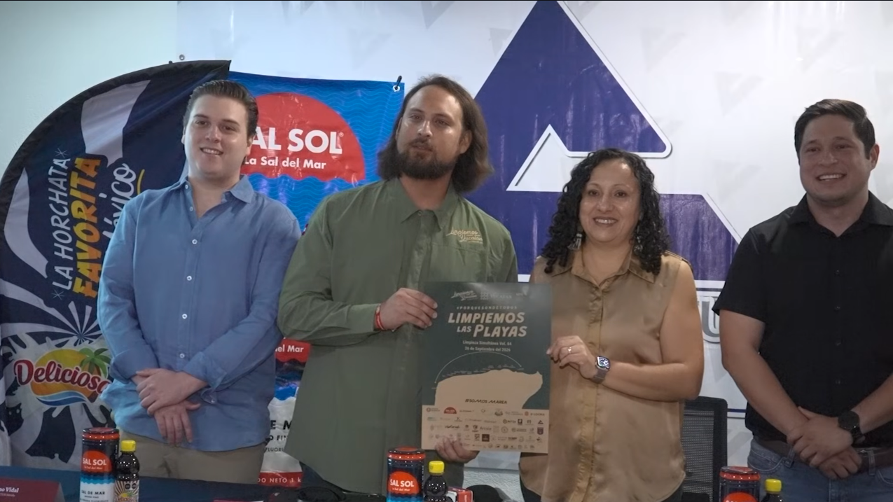 PRESENTAN LA CUARTA EDICIÓN DE LA JORNADA SIMULTÁNEA DE LIMPIEZA DE PLAYAS EN YUCATÁN