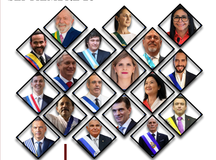 PRESIDENTA CLAUDIA SHEINBAUM ENCABEZA RANKING DE APROBACIÓN EN SEPTIEMBRE