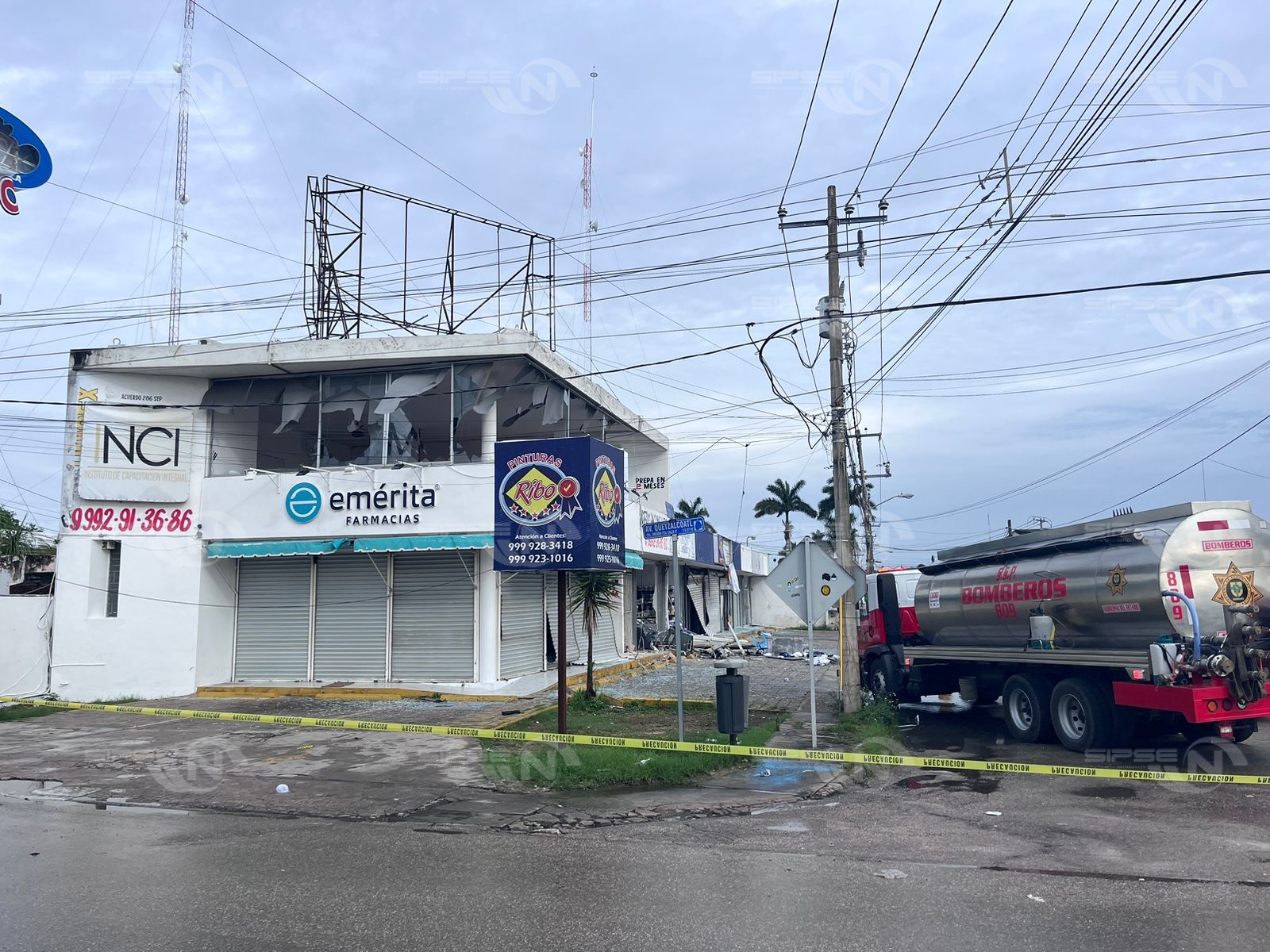 SE REGISTRA EXPLOSIÓN AL ORIENTE DE MÉRIDA