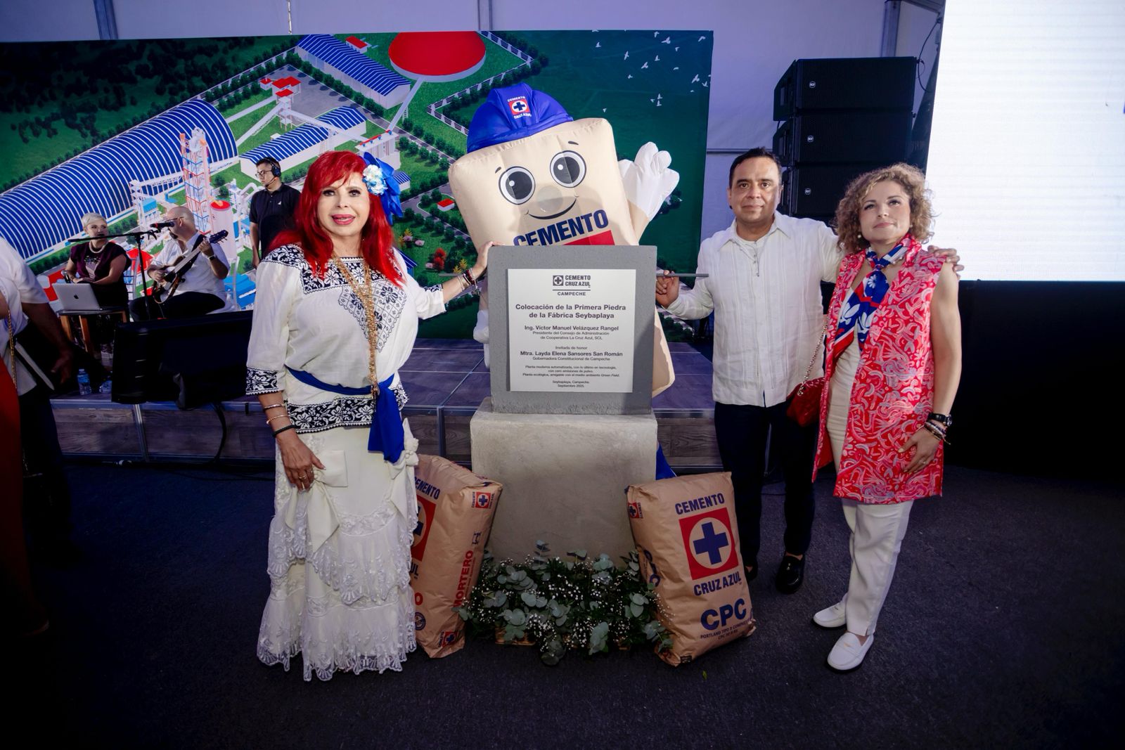 CRUZ AZUL ARRANCÓ OFICIALMENTE LA CONSTRUCCIÓN DE SU QUINTA PLANTA EN SEYBAPLAYA