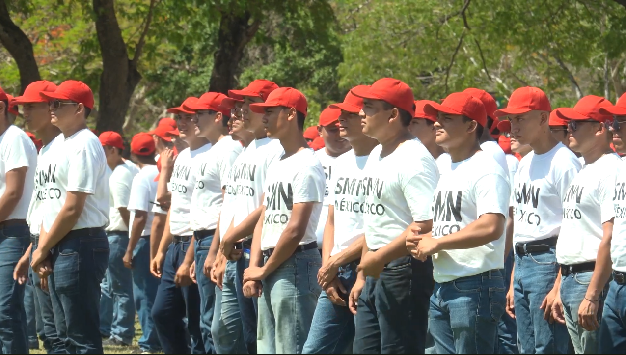 JOVENES CONCLUYEN EL PRIMER ESCALON 2026 DEL SERVICIO MILITAR CLASE 2007