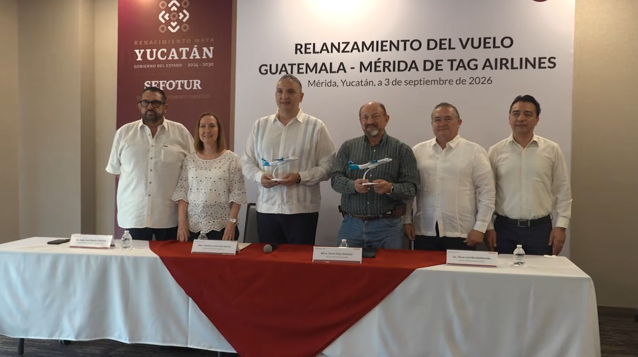 REGRESA EL VUELO GUATEMALA- MERIDA