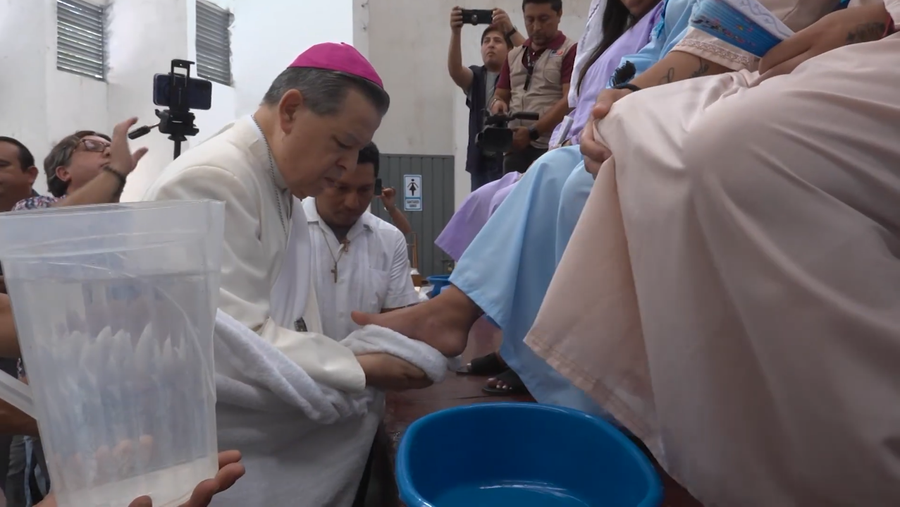 INICIA EL TRIDUO PASCUAL EN EL CERESO DE MÉRIDA