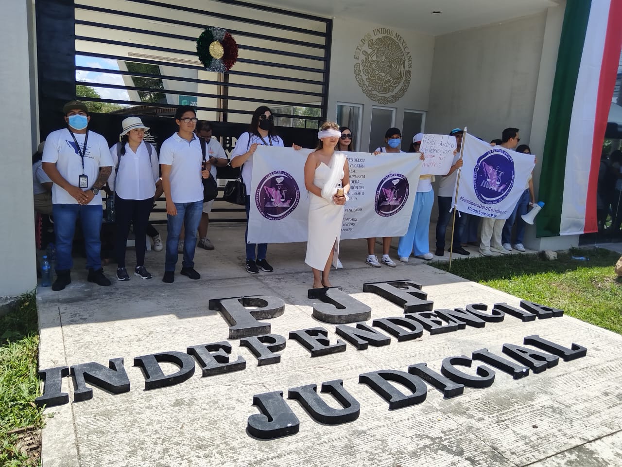 PODER JUDICIAL EN PIE DE LUCHA, TRABAJADORES RECHAZAN REFORMA