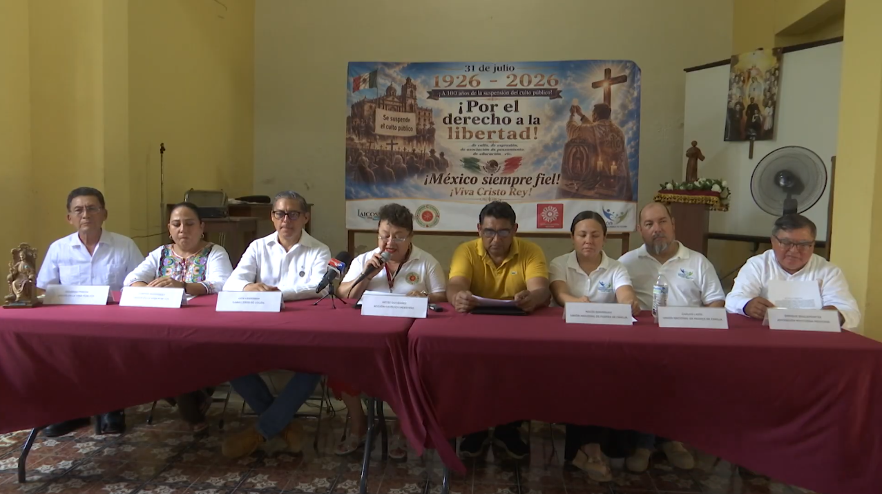 CONMEMORAN CENTENARIO DE LA SUSPENSIÓN DEL CULTO PÚBLICO EN MÉXICO