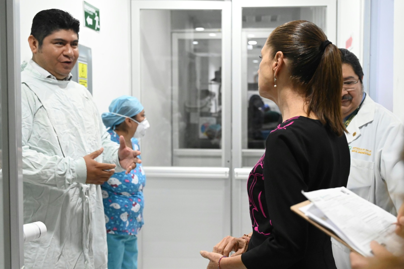 SHEINBAUM SUPERVISA HOSPITALES EN LA PENINSULA DE YUCATAN