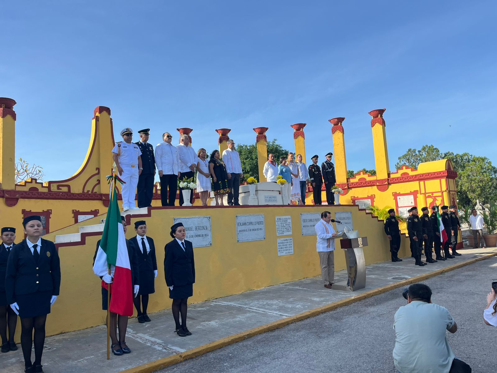 RECUERDAN EL LEGADO DE FELIPE CARRILLO PUERTO
