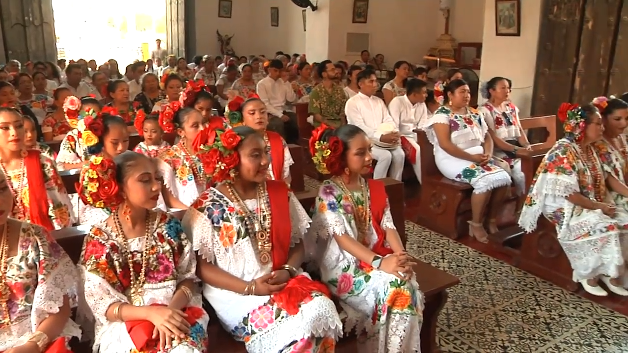 EN IZAMAL REALIZAN MISA DE AGRADECIMIENTO