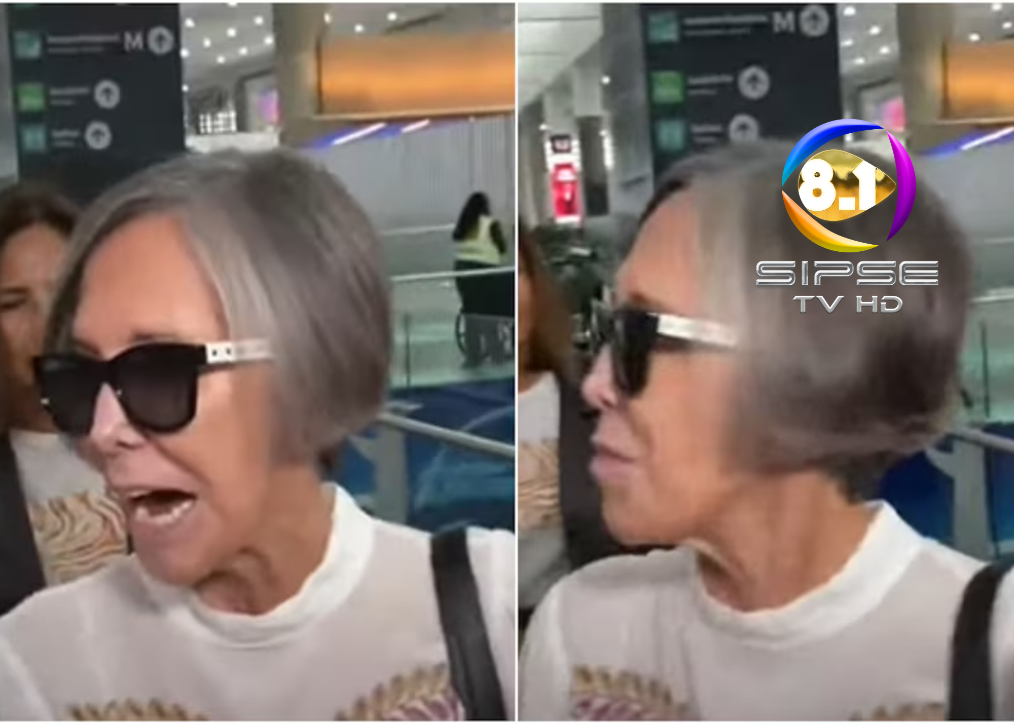 Florinda Meza no se contiene y estalla contra reporteros que entrevistan en los aeropuertos: ‘Trato de contestar de manera decente’