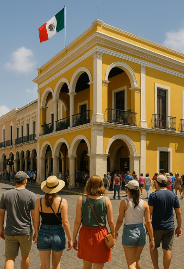 INCREMENTO UN 30% EL TURISMO EN MERIDA