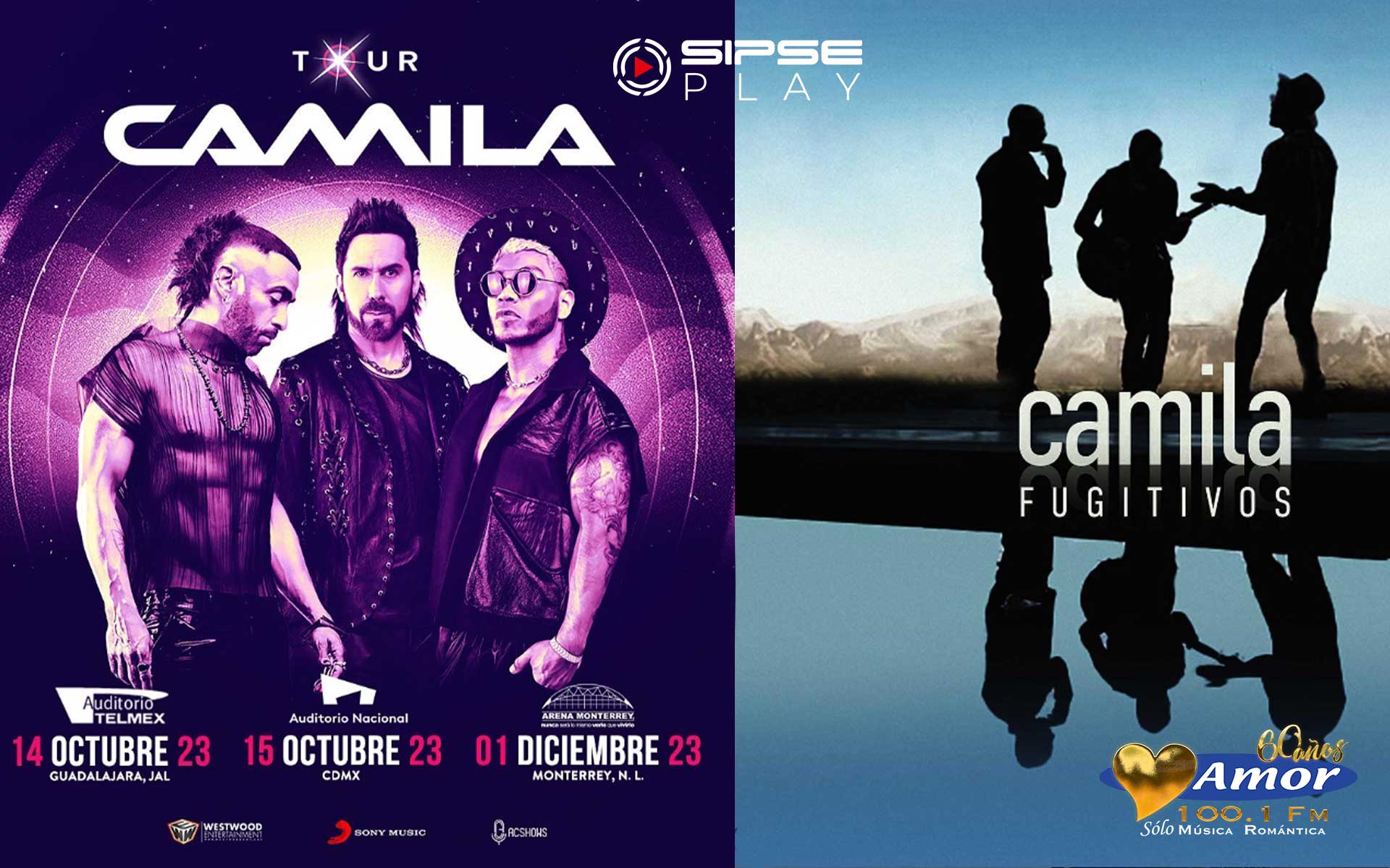 Camila «Fugitivos Tour» ¿en que ciudades llegara? SIPSEPLAY Medios