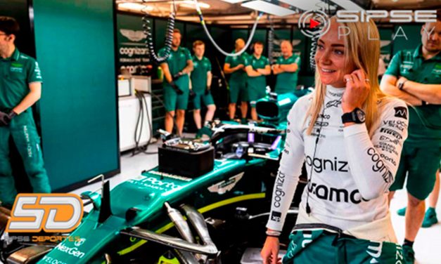 Jessica Hawkins fue la primera mujer en pilotar un F1