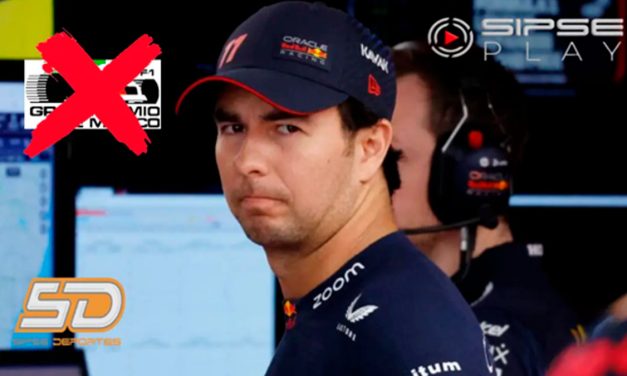 Checo Pérez, podría estar fuera del Gran Premio de México.