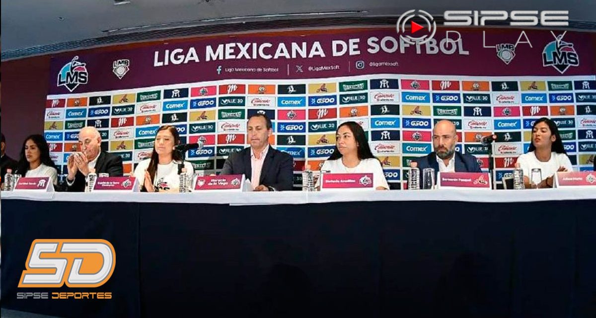 La liga Mexicana de Beisbol anuncia el lanzamiento de la liga mexicana de Softbol femenil.