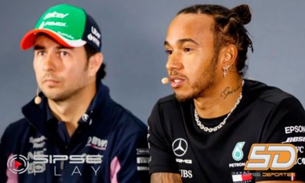 “Lewis Hamilton habla acerca de lo mal que Red Bull trata a Checo Pérez”